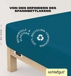 Schlafgut Spannbettlaken EASY JERSEY ELASTHAN Bettlaken, 170 g/m&sup2;, 95%...