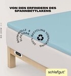 Schlafgut Spannbettlaken EASY Jersey Elasthan Topper, Jersey, Gummizug: rundum,...