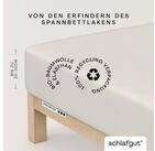 Schlafgut Spannbettlaken PREMIUM Mako-Zwirn-Jersey, 220 g/m&sup2;, 95%...
