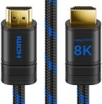 deleyCON deleyCON 3m 8K UHD-II HDMI 2.1 Nylon Kabel 8K@60Hz 4K@120Hz HDMI-Kabel