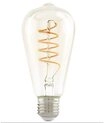 EGLO LED-Leuchtmittel Eglo LED Leuchtmittel Edison ST64 E27 4W amber, Nicht dimmbar