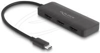 Delock USB-Verteiler DeLOCK USB Type-C Splitter (DP Alt Mode) zu 3 x HDMI MST...