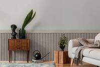 living walls Vliestapete Wallpanel Tapete Wandpaneele Mustertapete Holzpaneele Natur,