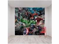 Marvel 111391 Kids@Home Marvel Avengers 6-tlg. 300 x 280 cm