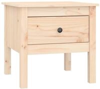 vidaXL Beistelltisch, Ablagetisch 50x50x49 cm Massivholz Kiefer