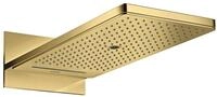 hansgrohe Kopfbrause Axor ShowerSolutions 580, 3jet eckig Wandmontage Unterputz
