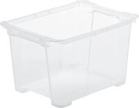 ROTHO Aufbewahrungsbox Rotho Aufbewahrungsbox EVO Easy 15 L transparent