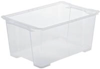ROTHO Aufbewahrungsbox EVO EASY, Box, Transparent, 58,3 x 39,2 cm (1 St)
