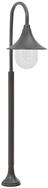 vidaXL Pollerleuchte Garten-Pollerleuchte E27 120 cm Aluminium Bronzefarben