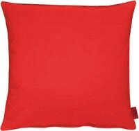 APELT Dekokissen 4362 Rips Uni, Wasser- und Schmutzabweisend rot 49 cm x 49 cm