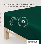 Schlafgut Spannbettlaken PURE BOXSPRING Bio-Baumwolle mit Elasthan, 170 g/m&sup2;,