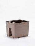 PLASTIA Blumentopf Plastia Blumenkasten Berberis Gel&auml;ndertopf Wasserspeicher...