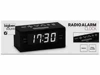 BigBen Radiowecker Bigben Radiowecker RR60 schwarz dimmbares Display FM Radio