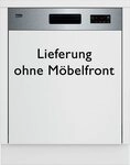 BEKO teilintegrierbarer Geschirrsp&uuml;ler BDSN15430X 7697801677, 14 Ma&szlig;gedecke,