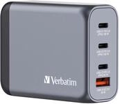 Verbatim GNC-100 Reiseladeadapter 100 W 1x USB-A, 3x USB-C&reg; USB PD, USB PD 3.0,