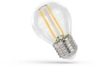 Spectrum LED-Leuchtmittel LED E27 G45 Filament Klar 1W=10W Tropfen 110lm 300&deg;...