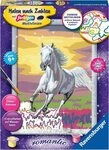 Ravensburger Malen nach Zahlen Galoppierender Schimmel, Made in Europe