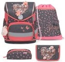 Belmil Schulranzen Compact ergonomisches Schulranzen-Set 4-teilig