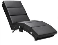 Casaria Relaxliege London Massage, 1 Teile, Massage Heizfunktion 186x89x55cm