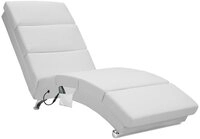 Casaria Relaxliege London Massage, 1 Teile, Massage Heizfunktion 186x89x55cm
