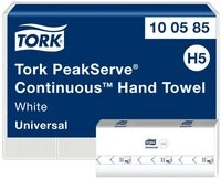TORK Papiertuchspender TORK Papierhandt&uuml;cher 100585 PeakServe&reg;, 1-lagig -...