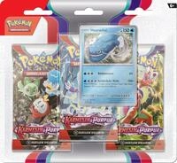 POK&Eacute;MON Sammelkarte Pok&eacute;mon Blister 3er-Pack Karmesin & Purpur - Heerashai