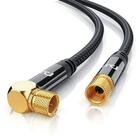 Primewire SAT-Kabel, Koaxial, F-Verbinder, Stecker (750 cm), HDTV Satellitenkabel