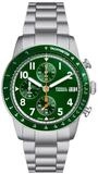 Fossil Chronograph Herren-Uhr Sport Tourer Chronograph Quarz Edelstahl-Band FS6048