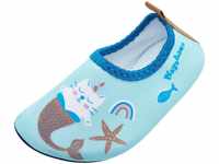 Playshoes Barfuß-Schuh Einhornmeerkatze blau