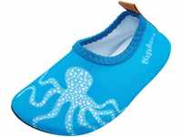 Playshoes Barfuß-Schuh Meerestiere blau