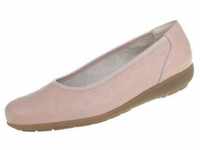 Natural Feet Celine Ballerina mit stoßabfedernder Laufsohle, braun|rosa