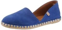 Espadrille VERBENAS "CARMEN SERRAJE", Damen, Gr. 35, blau (royalblau), Veloursleder,