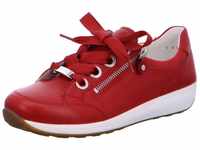 Ara Osaka - Damen Schuhe Schnürschuh Schnürer Glattleder rot