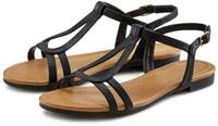 Vivance offener Schuh Sandale Sandalette, Sommerschuh mit raffinierten Riemchen VEGAN
