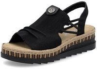 Rieker Plateausandale Sommerschuh, Sandalette, modisches Plateau