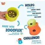 West Paw Tier-Intelligenzspielzeug Hundespielzeug Zogoflex Toppl green
