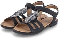 Ricosta Ricosta 50 7001402/090 M&auml;dchen Synthetik black Sandalette