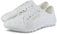 Leguano AMALFI Barfu&szlig;schuh mit Fantasy Muster, Freizeitschuh, Halbschuh,
