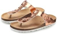 Zehentrenner LASCANA "Sandale, Pantolette, offener Schuh, Sommerschuh", Damen,...