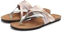 LASCANA Sommerschuh, offener Schuh, Pantolette, Sandale, Zehentrenner aus Leder...