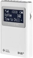 Sangean Sangean DPR-39 Taschenradio DAB+, UKW Wei&szlig; Radio