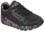 Skechers UNO LITE-LOVELY LUV Sneaker, Schn&uuml;rschuh mit bedruckter Sohle,