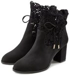 LASCANA Sommerstiefelette High-Heel-Stiefelette mit modischer Spitze und bequemen
