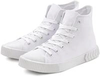 LASCANA Stiefelette aus Textil zum Schn&uuml;ren, High-Sneaker, Schn&uuml;r-Boots