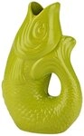 Giftcompany Dekovase Monsieur Carafon Vase / Karaffe Fisch S lime 1,2l (Vasen)