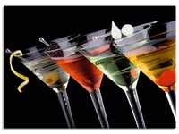 Art-Land Klassische Martini beliebteste Cocktailserie 70x50cm