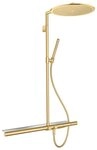 hansgrohe Brausegarnitur Axor ShowerSolutions Showerpipe, Mit Thermostat 800 und