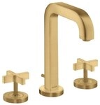hansgrohe Waschtischarmatur Axor Citterio 3-Loch Kreuzgriff mit