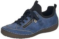 Rieker Slip-On Sneaker Slipper, Schlupfschuh, mit elastischem Einschlupf