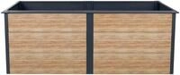 WESTMANN Hochbeet Metall Hochbeet Primus-Multi XL, Holzoptik, 200x100x77 cm